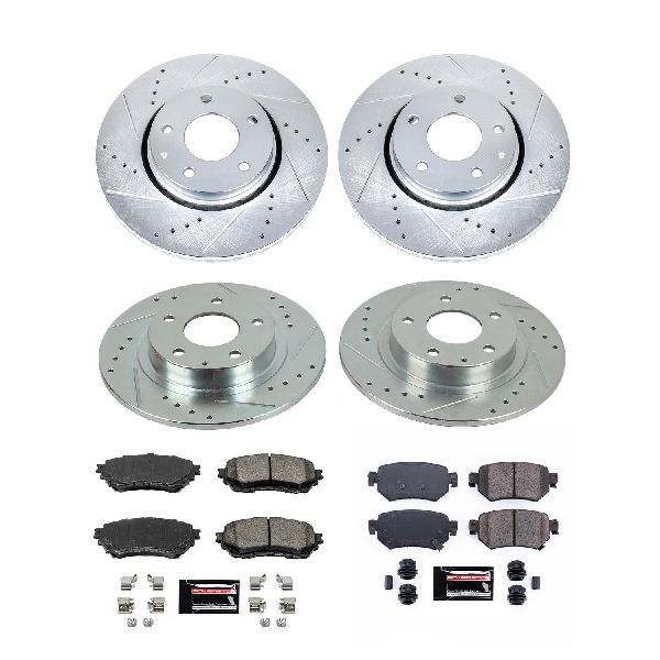 2020-2021 Mazda 6 Disc Brake Kit - Front and Rear (Powerstop)