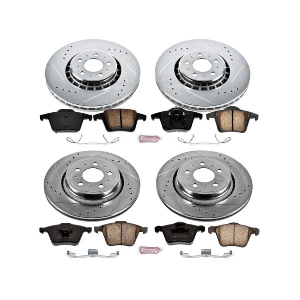 2003-2014 Volvo XC90 Disc Brake Kit - Front and Rear (Powerstop)