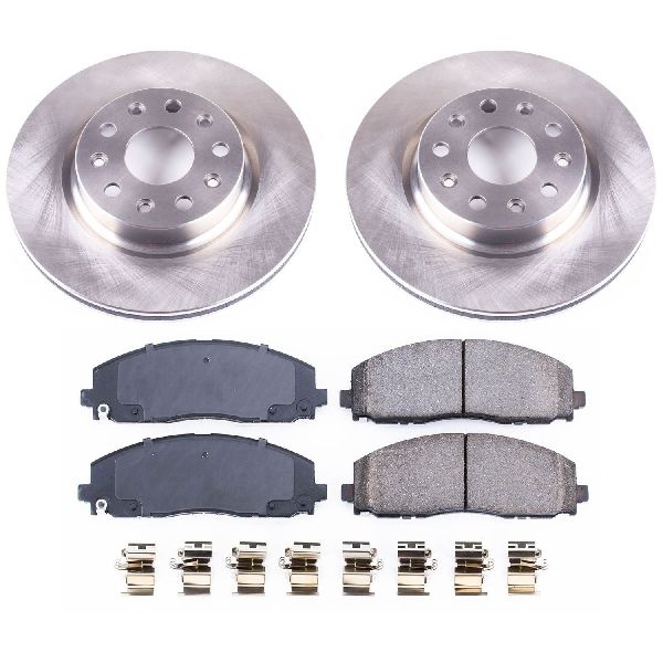 2018-2024 Jeep Wrangler Disc Brake Kit - Front (Powerstop)