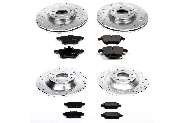 2006-2007 Mazda 6 Disc Brake Kit - Front and Rear (Powerstop)