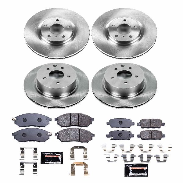 2006-2009 INFINITI M45 Disc Brake Kit - Front and Rear (Powerstop)
