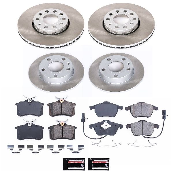 2002-2006 Audi A4 Disc Brake Kit - Front and Rear (Powerstop)