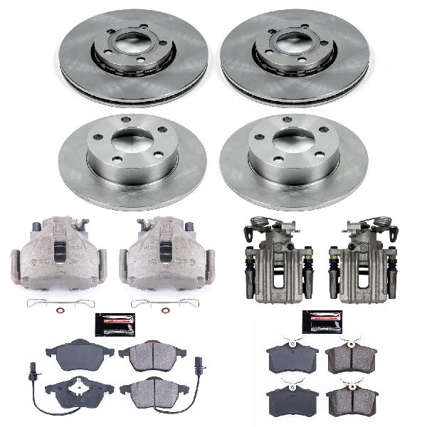 2000-2005 Volkswagen Passat Disc Brake Kit - Front and Rear (Powerstop)