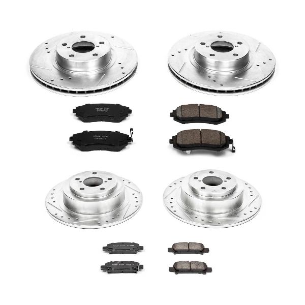 2002-2004 Subaru Legacy Disc Brake Kit - Front and Rear (Powerstop)