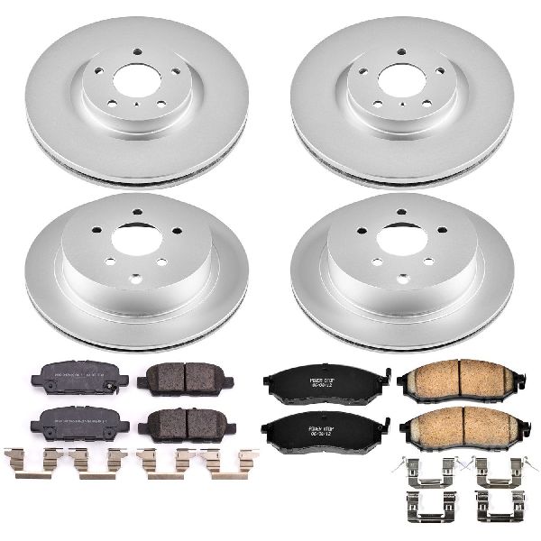 2014-2019 INFINITI Q70 Disc Brake Kit - Front and Rear (Powerstop)