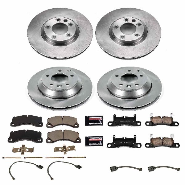 2011-2012 Porsche Cayenne Disc Brake Kit - Front and Rear (Powerstop)