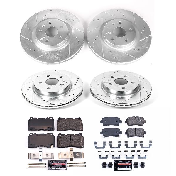 2014-2017 Buick Regal Disc Brake Kit - Front and Rear (Powerstop)