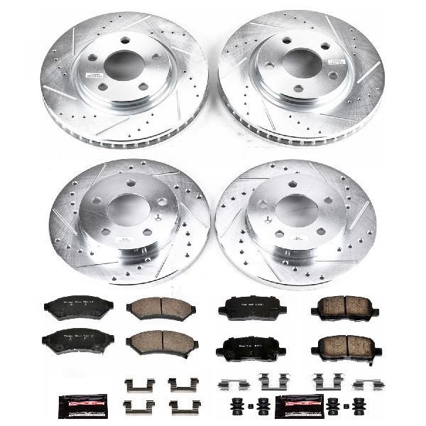2005-2008 Pontiac Grand Prix Disc Brake Kit - Front and Rear (Powerstop)
