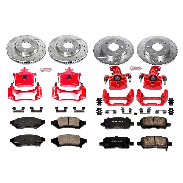 2004 Pontiac Grand Prix Disc Brake Kit - Front and Rear (Powerstop)