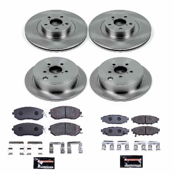 2013-2014 Subaru Legacy Disc Brake Kit - Front and Rear (Powerstop)