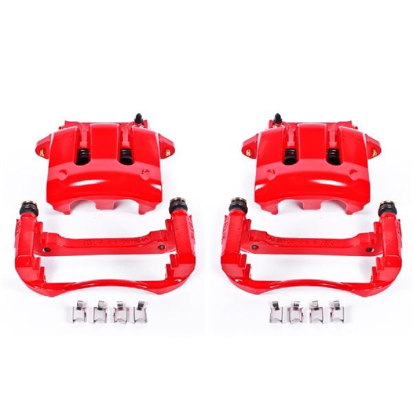 2005-2010 Ford Mustang Disc Brake Caliper Set - Front (Powerstop)