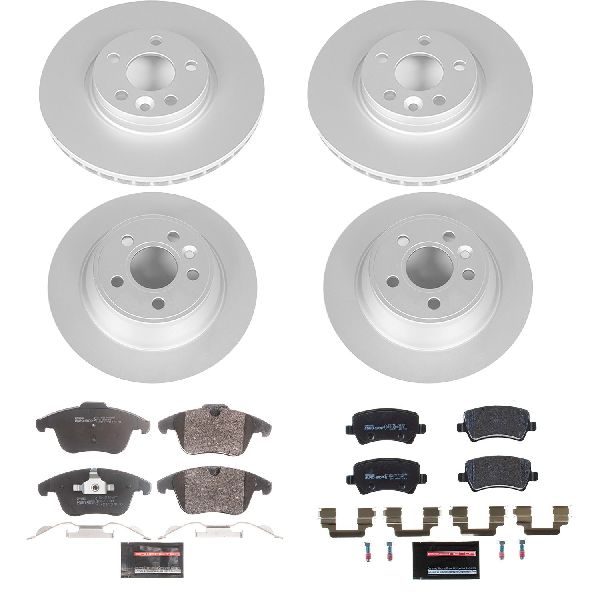 2016 Volvo S80 Disc Brake Kit - Front and Rear (Powerstop)
