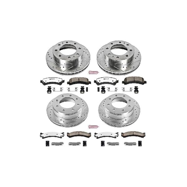 2003-2020 Chevrolet Express 3500 Disc Brake Kit - Front and Rear (Powerstop)