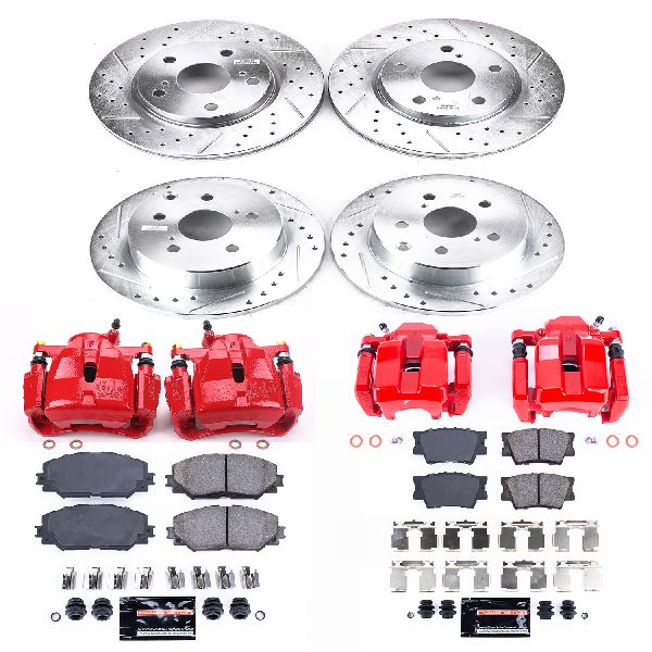 2011-2018 Toyota RAV4 Disc Brake Kit - Front and Rear (Powerstop)