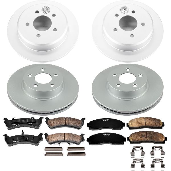 2001-2002 Ford Explorer Sport Disc Brake Kit - Front and Rear (Powerstop)