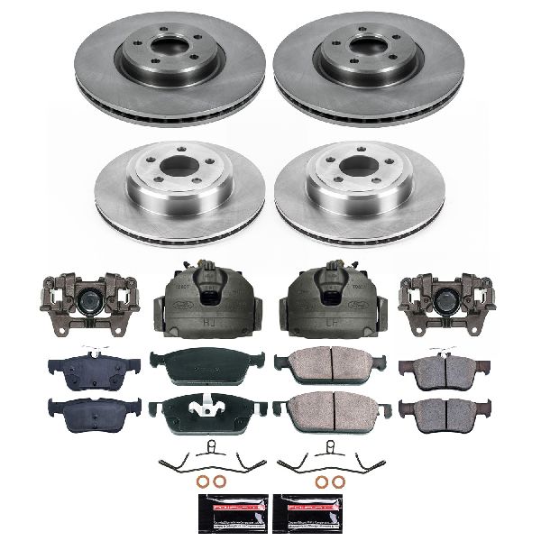 2017-2019 Lincoln MKC Disc Brake Kit - Front and Rear (Powerstop)