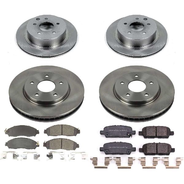 2018-2025 Nissan LEAF Disc Brake Kit - Front and Rear (Powerstop)