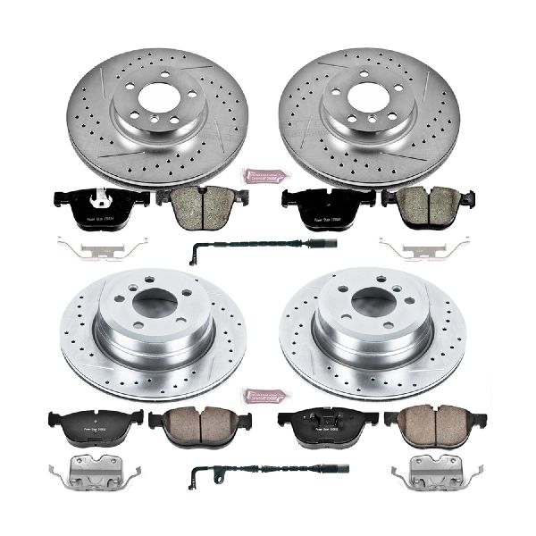 2007-2010 BMW X5 Disc Brake Kit - Front and Rear (Powerstop)