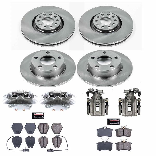 2000-2001 Audi A6 Quattro Disc Brake Kit - Front and Rear (Powerstop)