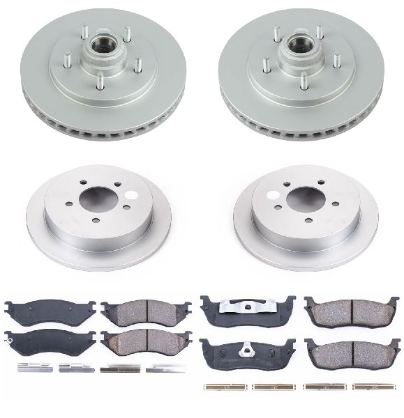 1999-2000 Ford F-150 Disc Brake Kit - Front and Rear (Powerstop)
