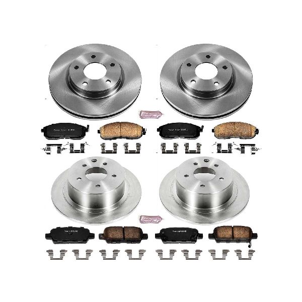 2013-2018 Nissan Sentra Disc Brake Kit - Front and Rear (Powerstop)