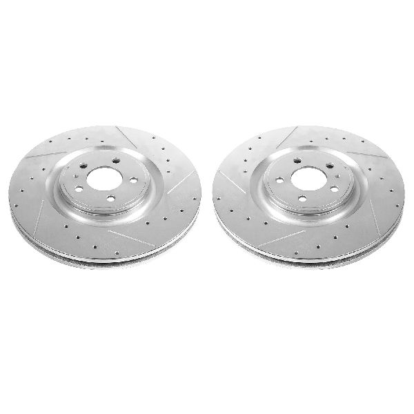 2013-2014 Ford Mustang Disc Brake Rotor Set - Front (Powerstop)