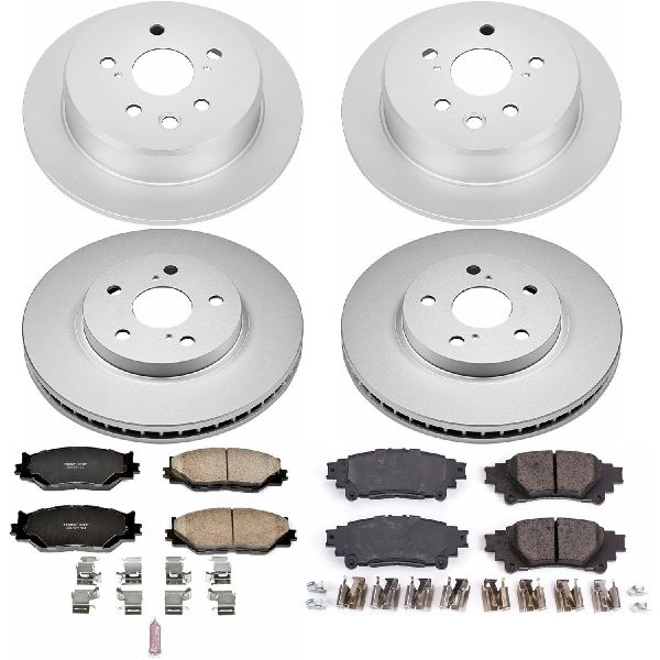 2014-2015 Lexus IS250 Disc Brake Kit - Front and Rear (Powerstop)