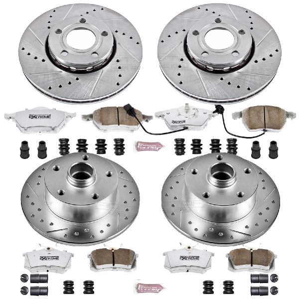 1999-2001 Audi A4 Disc Brake Kit - Front and Rear (Powerstop)