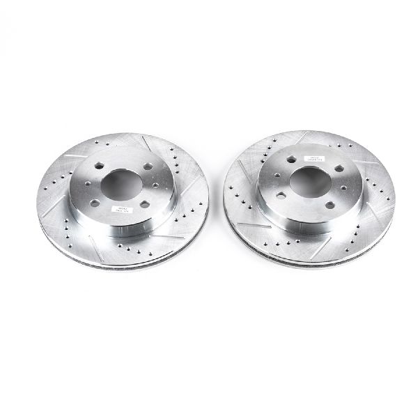1991-2002 Saturn SL1 Disc Brake Rotor Set - Front (Powerstop)