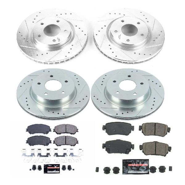 2019-2021 Nissan Rogue Sport Disc Brake Kit - Front and Rear (Powerstop)