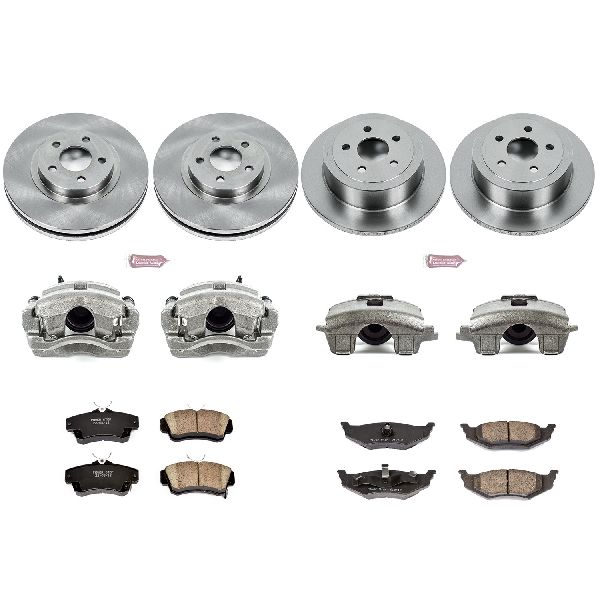 2006-2007 Chrysler PT Cruiser Disc Brake Kit - Front and Rear (Powerstop)