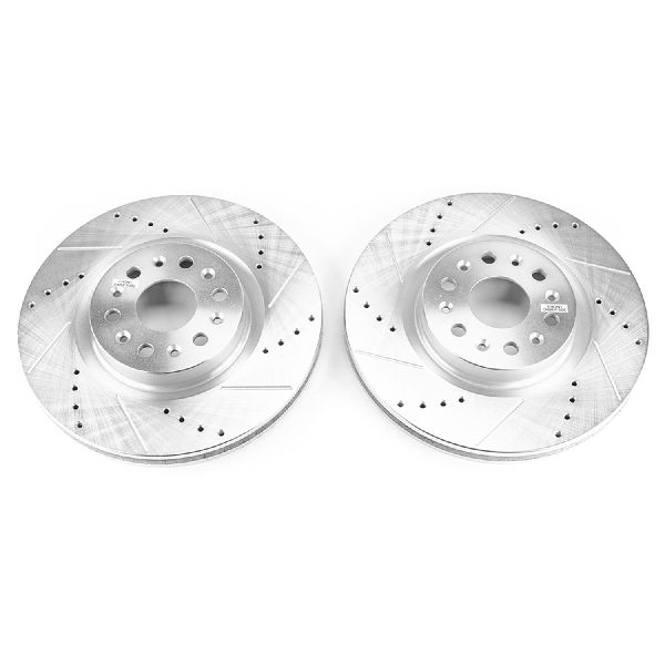 2017-2023 Cadillac XT5 Disc Brake Rotor Set - Front (Powerstop)