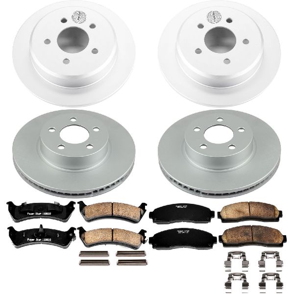 2001-2002 Ford Explorer Sport Disc Brake Kit - Front and Rear (Powerstop)