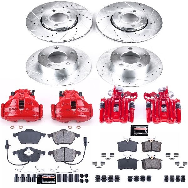 1998-2001 Audi A6 Disc Brake Kit - Front and Rear (Powerstop)