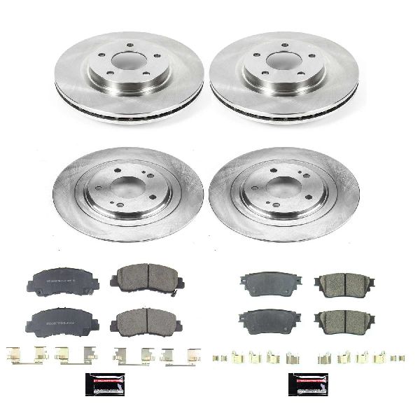 2018-2020 Mitsubishi Eclipse Cross Disc Brake Kit - Front and Rear (Powerstop)