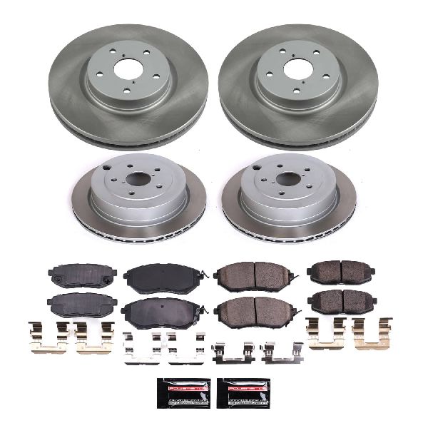 2008-2014 Subaru Tribeca Disc Brake Kit - Front and Rear (Powerstop)