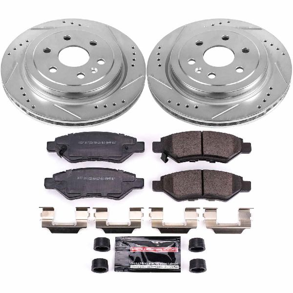 2011 Saab 9-4X Disc Brake Kit - Rear (Powerstop)