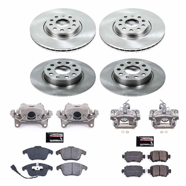 2015-2020 Volkswagen Passat Disc Brake Kit - Front and Rear (Powerstop)