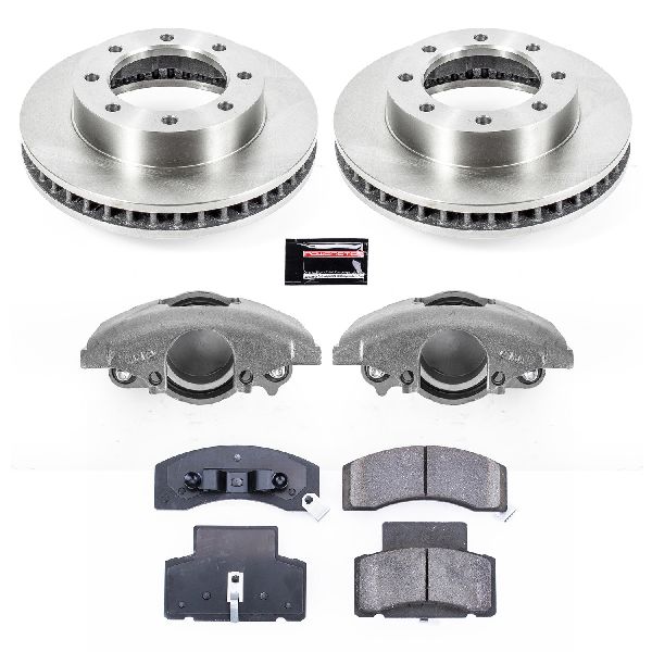 1992-2000 GMC K3500 Disc Brake Kit - Front (Powerstop)