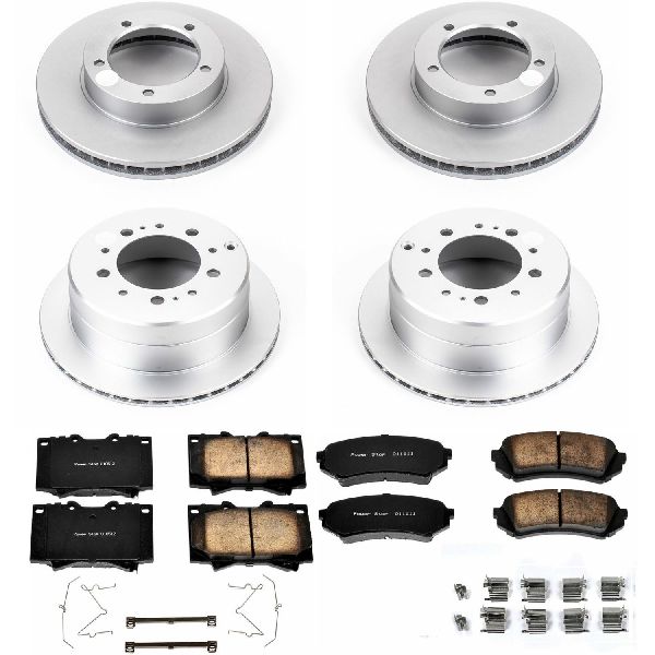 1998-2007 Toyota Land Cruiser Disc Brake Kit - Front and Rear (Powerstop)