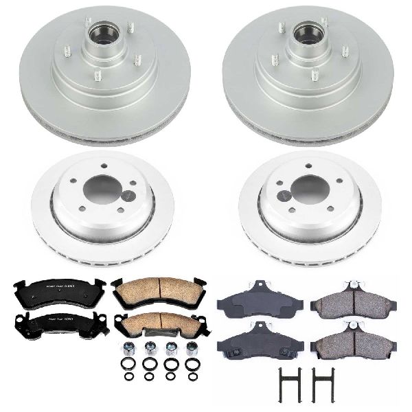 1994-1996 Chevrolet Impala Disc Brake Kit - Front and Rear (Powerstop)