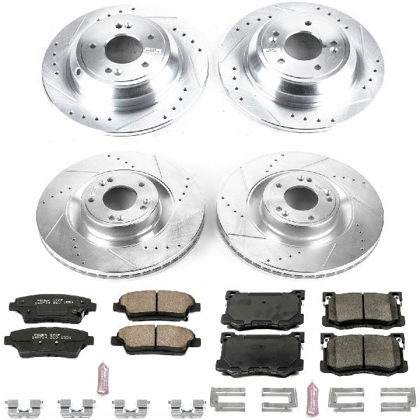 2015-2016 Hyundai Genesis Disc Brake Kit - Front and Rear (Powerstop)