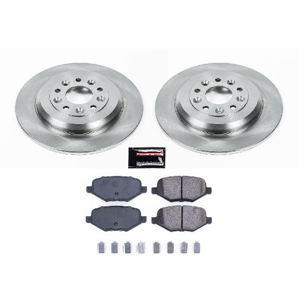 2013-2015 Lincoln MKX Disc Brake Kit - Rear (Powerstop)