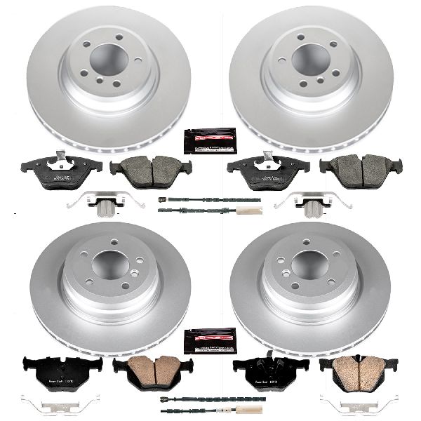 2011-2012 BMW 335i xDrive Disc Brake Kit - Front and Rear (Powerstop)