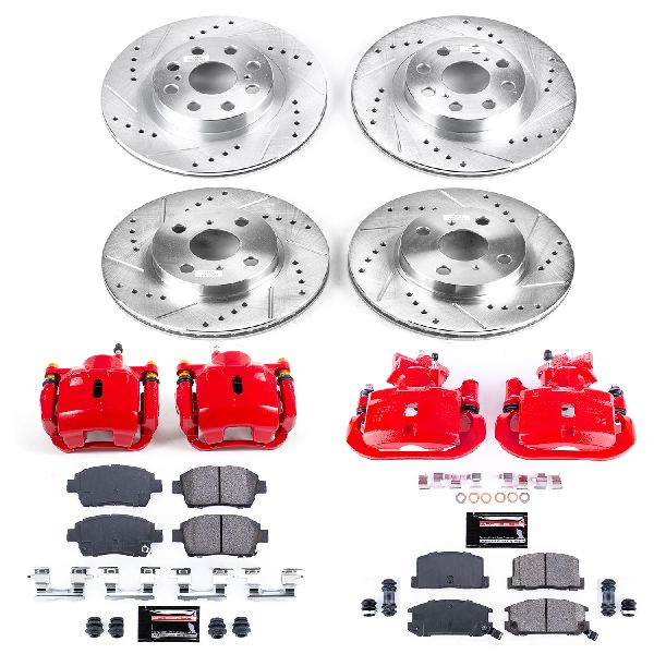 2000-2002 Toyota MR2 Spyder Disc Brake Kit - Front and Rear (Powerstop)