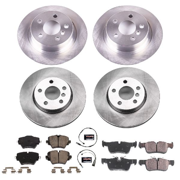 2019 Mini Cooper Clubman Disc Brake Kit - Front and Rear (Powerstop)