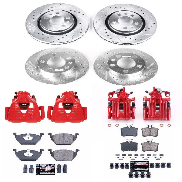 1998 Volkswagen Beetle Disc Brake Kit - Front and Rear (Powerstop)