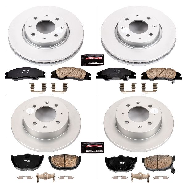 2004-2009 Kia Spectra Disc Brake Kit - Front and Rear (Powerstop)