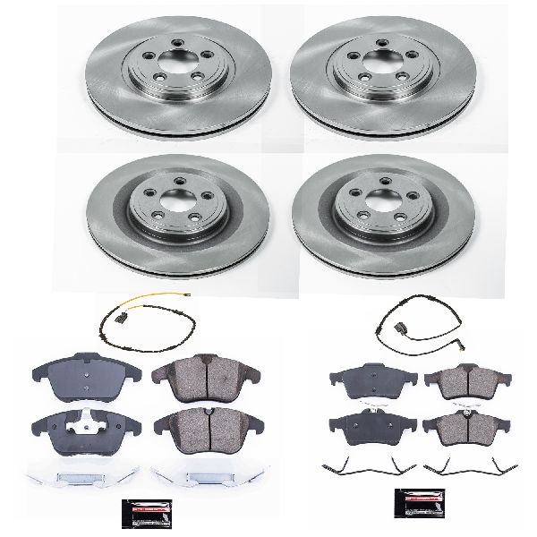 2013-2015 Jaguar XF Disc Brake Kit - Front and Rear (Powerstop)