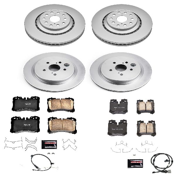 2018-2020 Lexus LS500 Disc Brake Kit - Front and Rear (Powerstop)